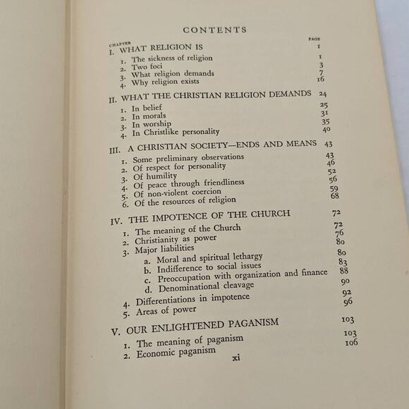 The Resources Of Religion By Georgia Harkness Methodist Theologian Vintage 1936 - Picture 8 of 16